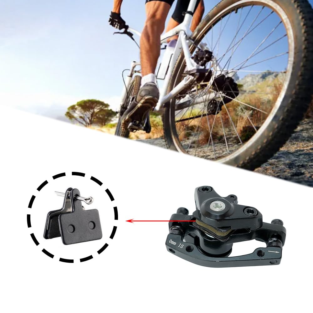 Generic rotor six-bolt interface view ensuring secure wheel attachment