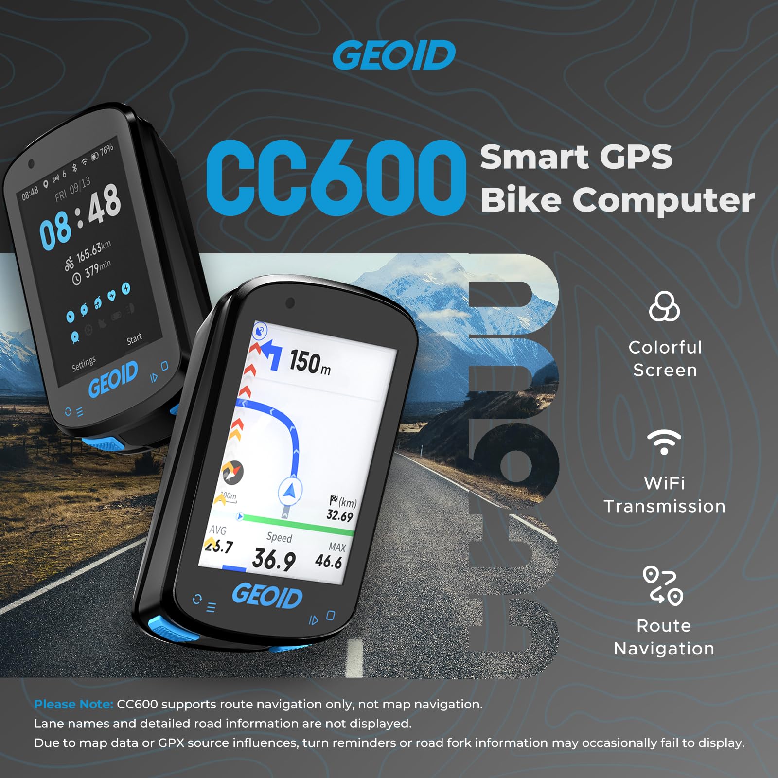 GEOID CC600 Asahi glass close-up highlighting durable screen protection