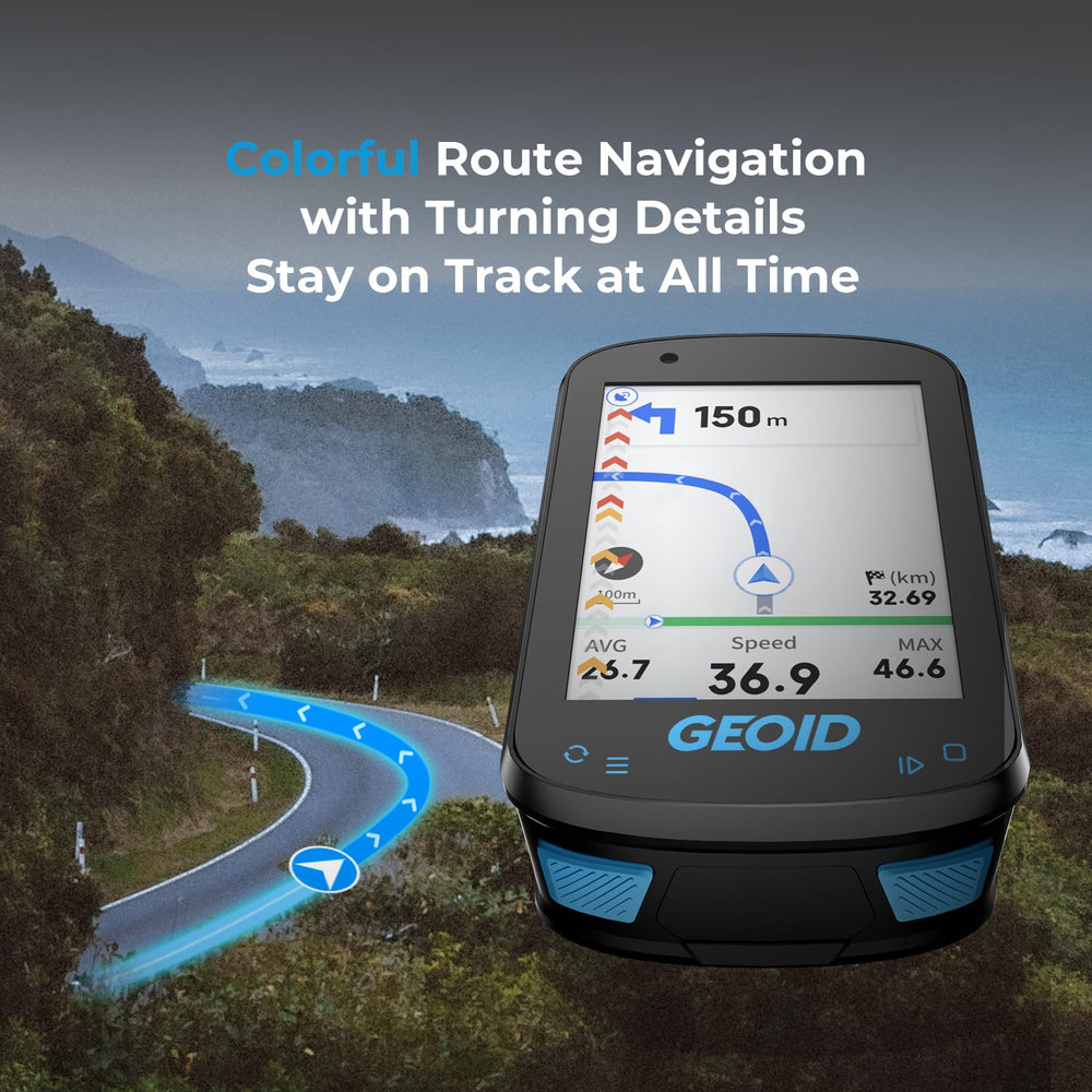 GEOID CC600 connected to smart trainer for structured indoor power workouts