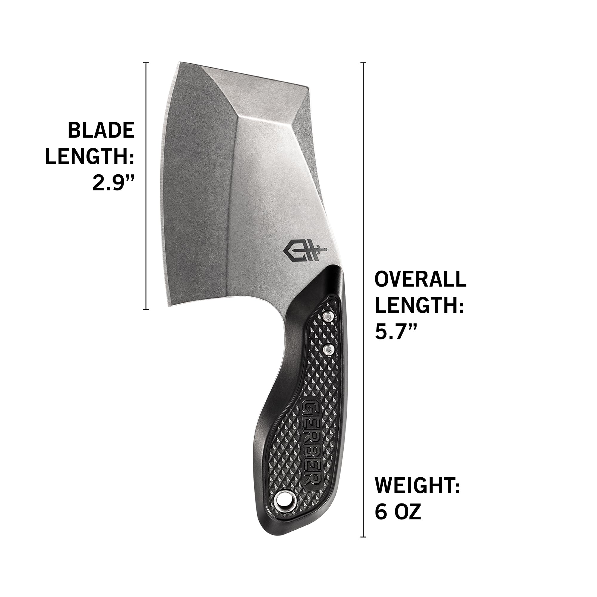 Gerber blade texture and edge finish close-up demonstrating durable cutting performance