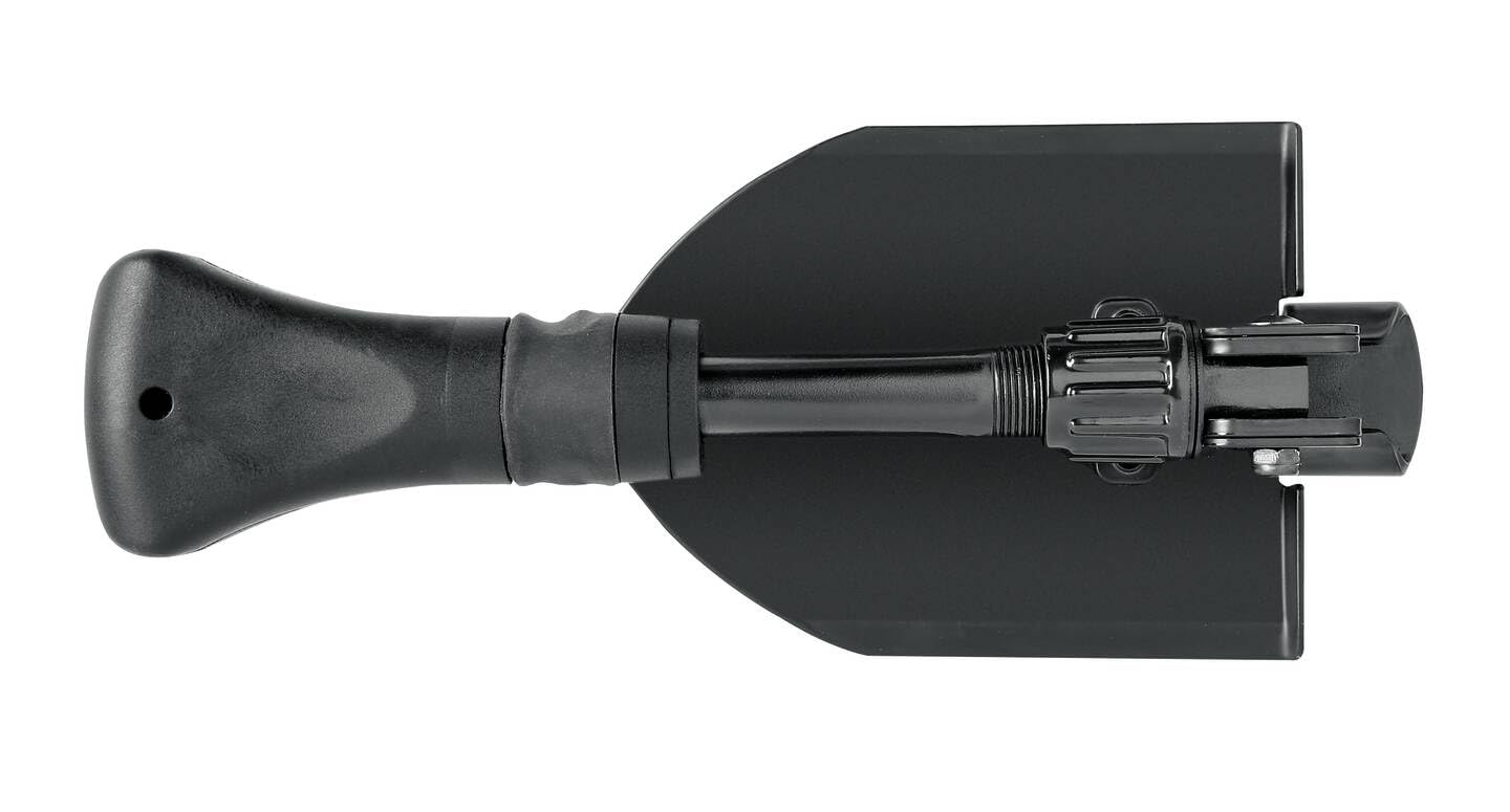 Gerber Gorge folded inside nylon bag for tidy storage and transport benefit