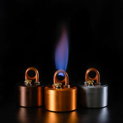 Gexdes close-up of burner details highlighting durable alloy construction