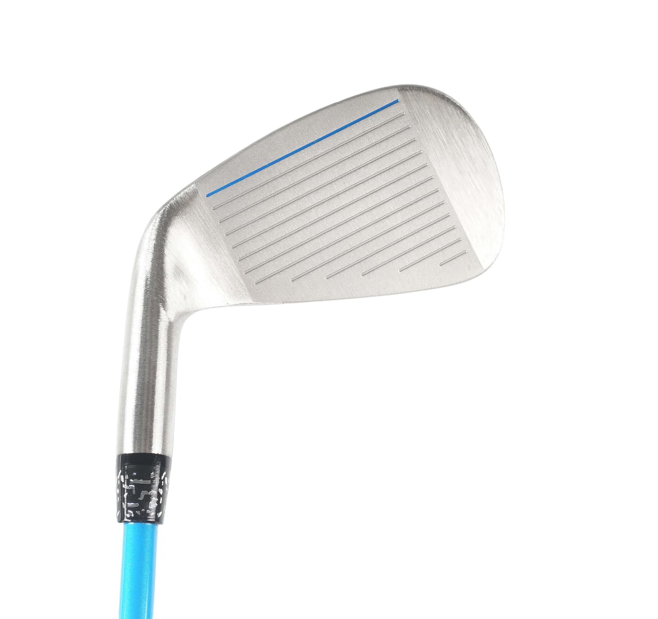 GForce alongside a regular 7 iron showing matching weight and feel