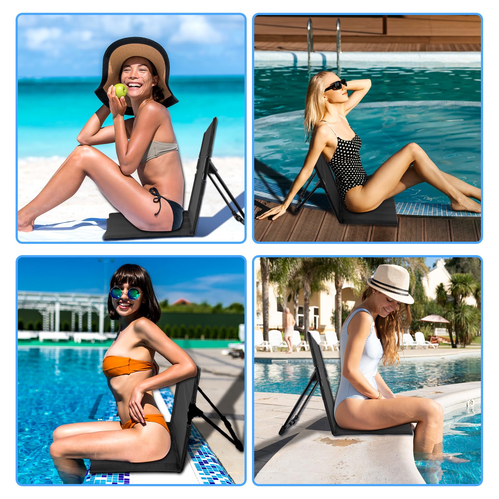 GFYYBKJ two chairs in beach setting illustrating versatile outdoor use