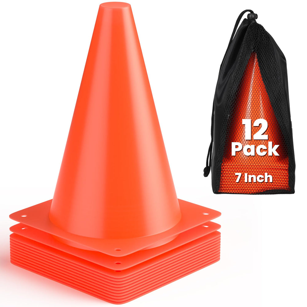 GHB front packaging showing pack of neon orange cones for easy identification