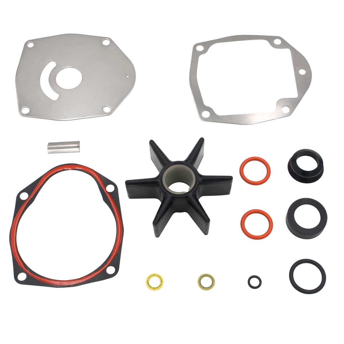 GHmarine front packaging showing full impeller kit and benefits