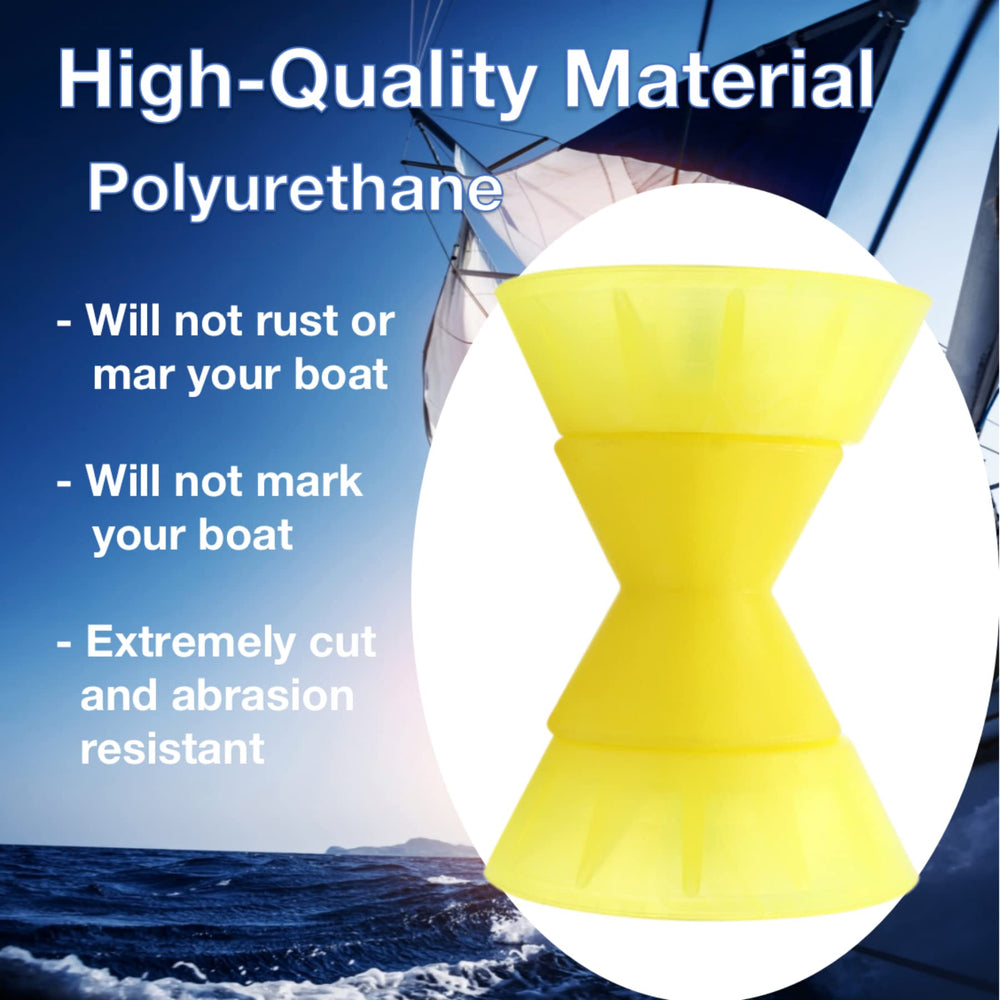 GHmarine close-up of polyurethane texture highlighting durable non-marking surface benefit