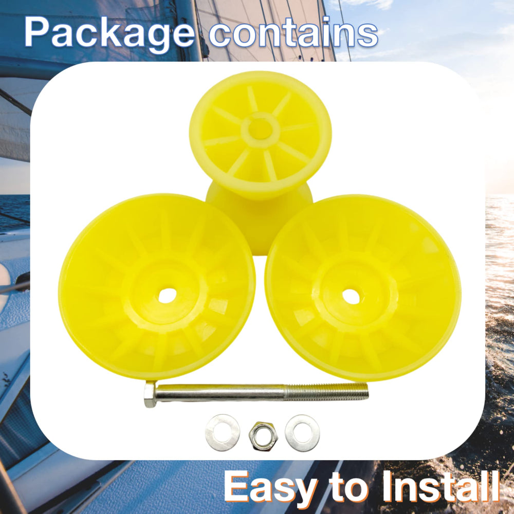 GHmarine installed on trailer tongue demonstrating smooth hull contact and easy launching