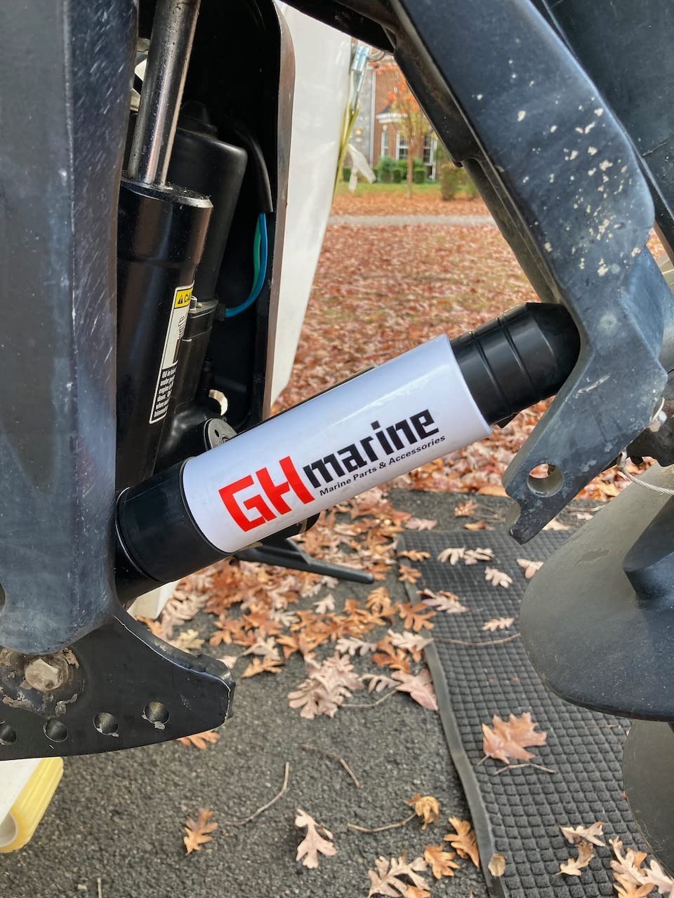 GHmarine transom wedge profile close-up cushioning transom impact