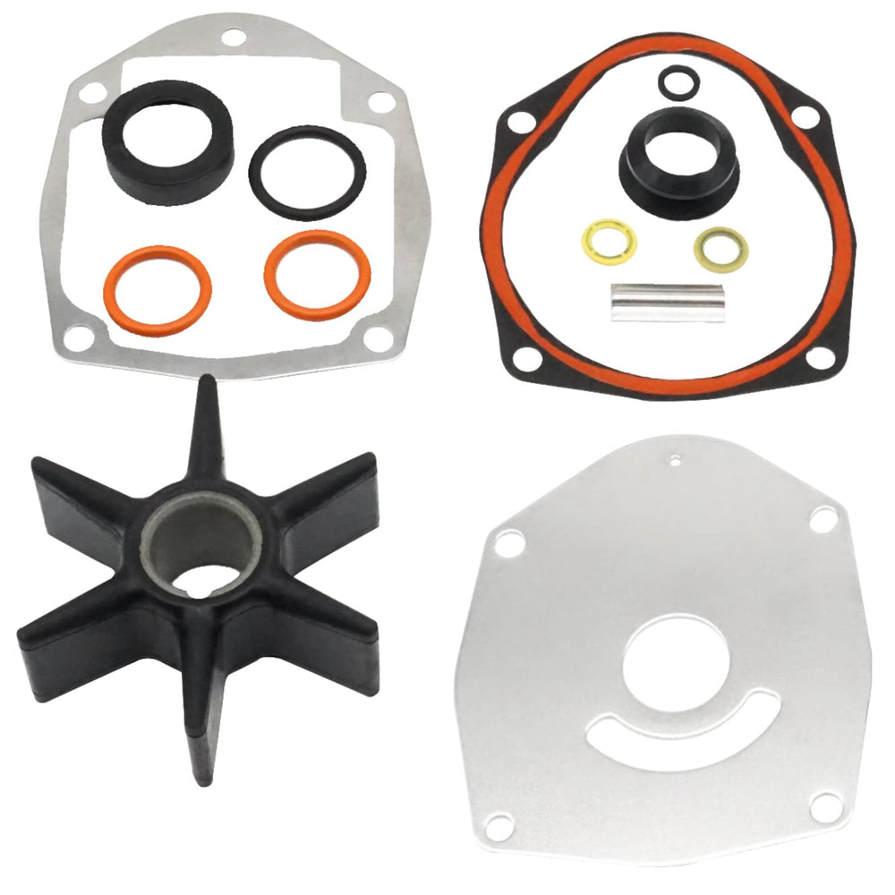 GHmarine wear plate and gaskets displayed to show reliable seal fit
