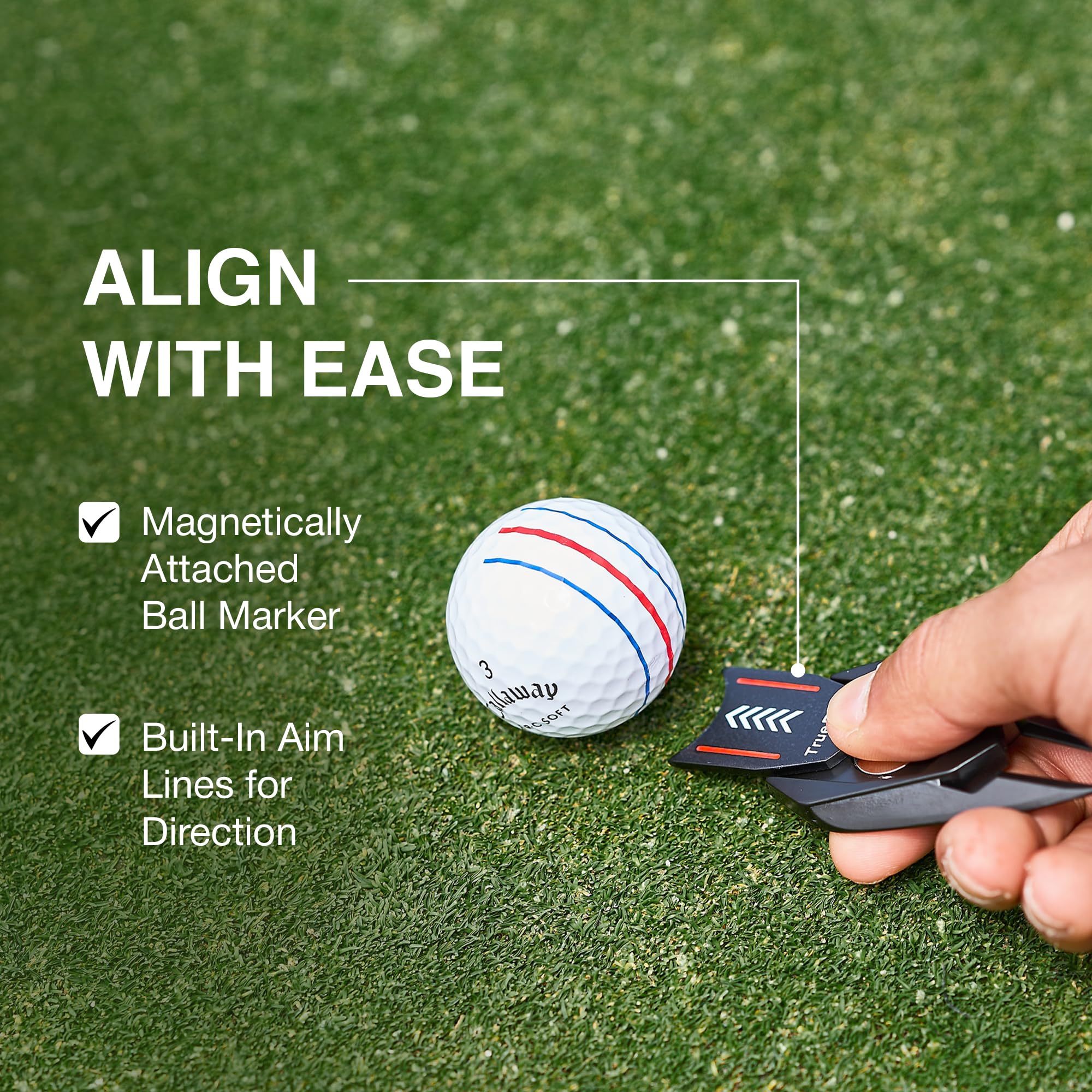 Ghost Golf close-up of prongs demonstrating durable repair tips benefit