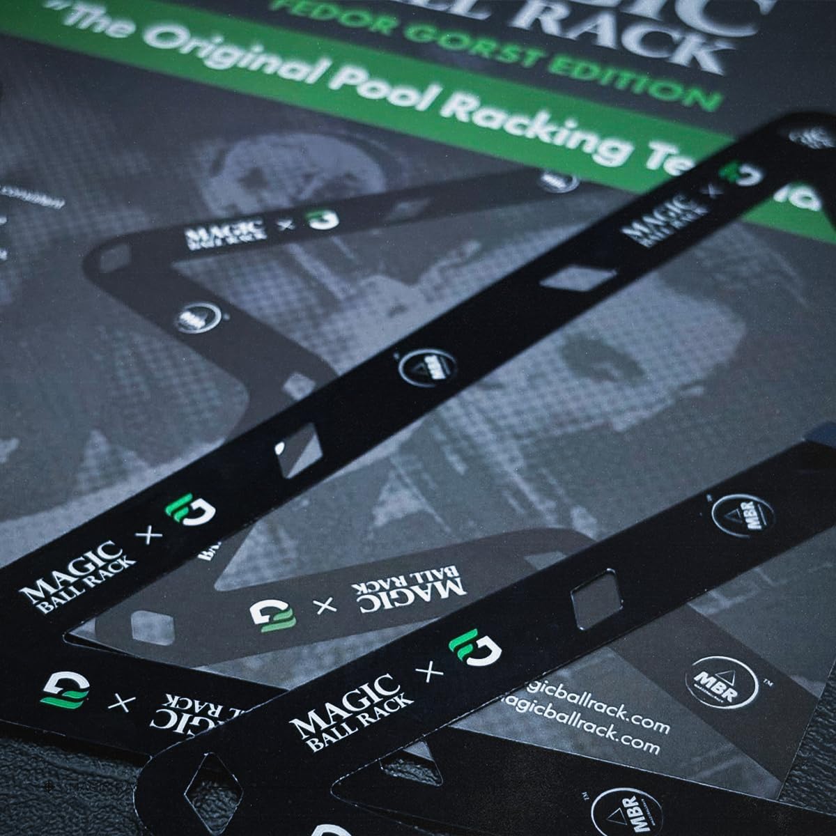 Ghost MagicRack Fedor Gorst branding label showing professional endorsement