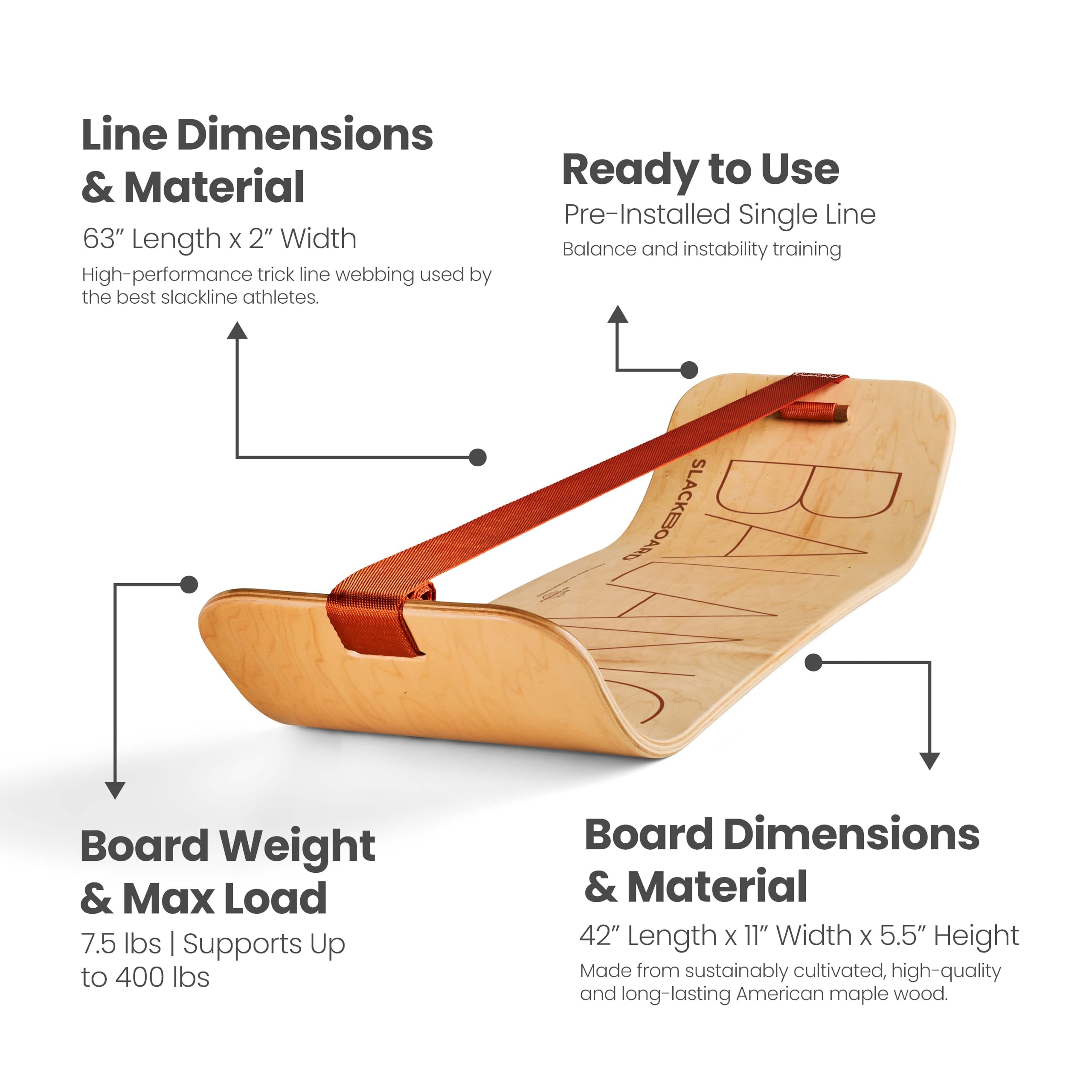 GIBBON next to a ruler showing compact size and easy storage benefit