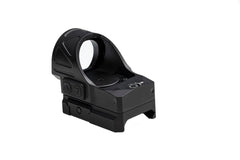 Gideon Optics Omega mounted on pistol for faster target acquisition
