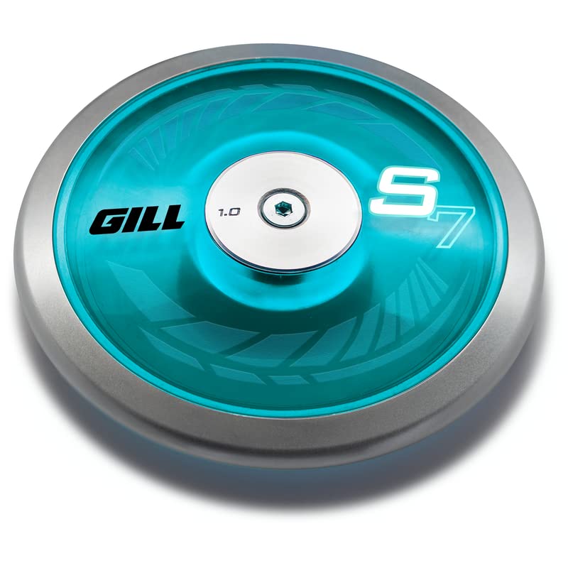 Gill Athletics S7 front view showing discus shape and competition-ready design