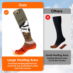 GIOIGOO close knit fabric detail highlighting comfort and durable heating element protection