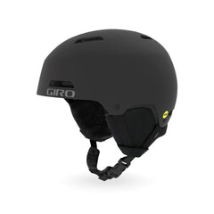 Giro Crue MIPS matte black front profile showing fit and durable shell