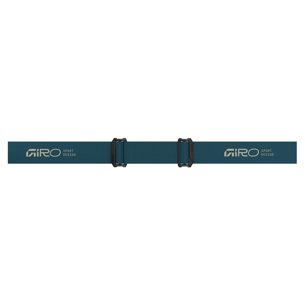 Giro Cruz Amber Gold lens close-up showing anti-fog coating and clarity