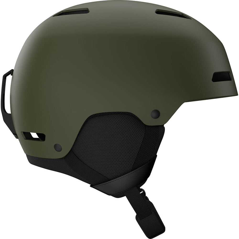 Giro Ledge worn on-snow lifestyle shot showing comfortable fit and compatibility