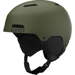 Giro Ledge front profile in matte trail green showing robust protection and style