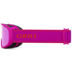 Giro Moxie strap detail with silicone backing preventing slippage on helmet