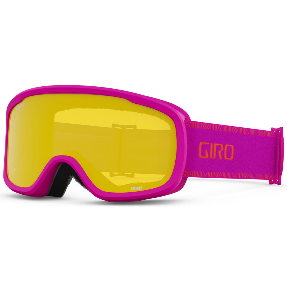 Giro Moxie yellow lens close-up enhancing visibility in low light