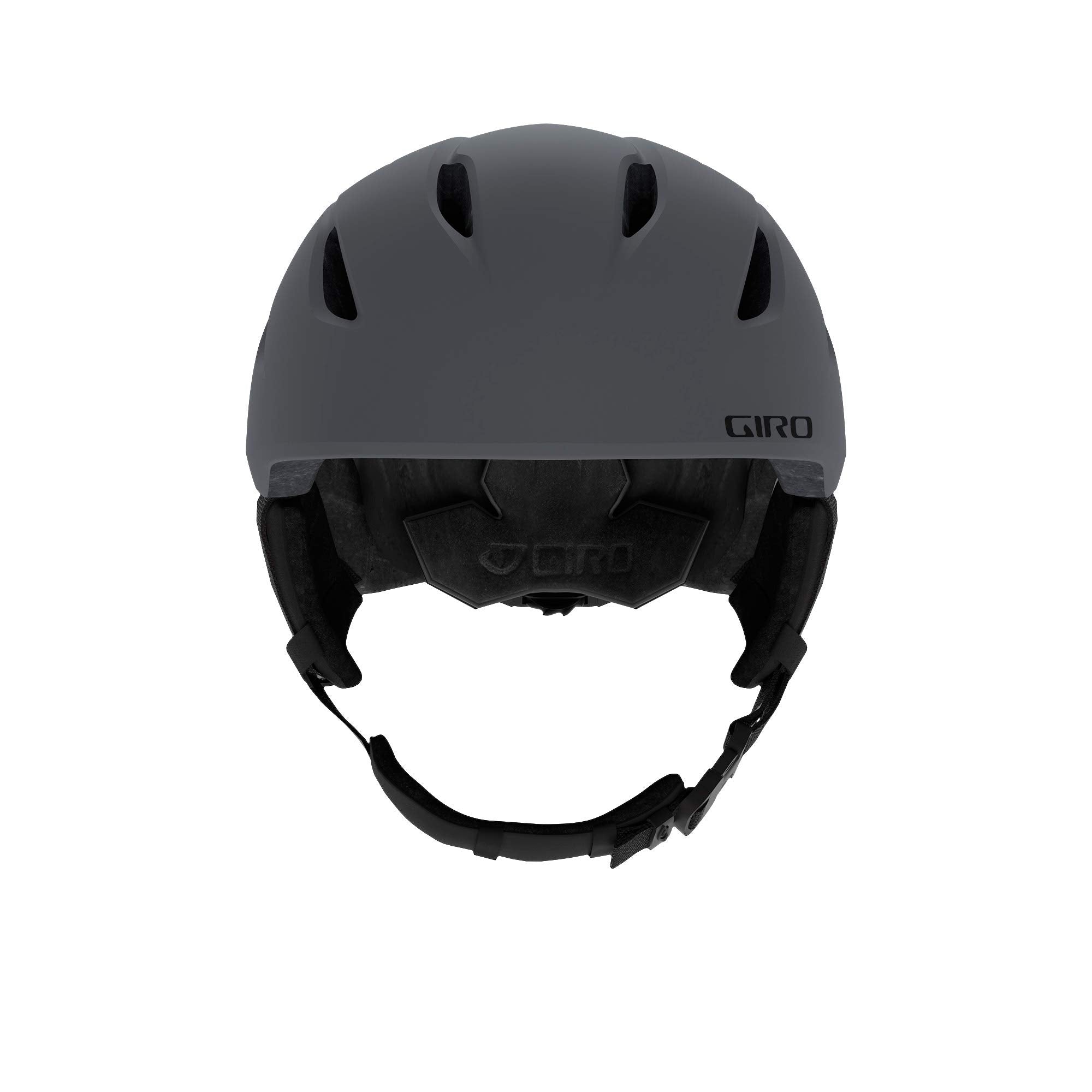 Giro Nine on skier in mountain setting illustrating comfort and goggle compatibility