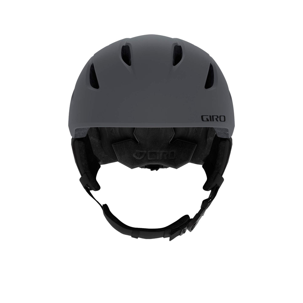 Giro Nine on skier in mountain setting illustrating comfort and goggle compatibility