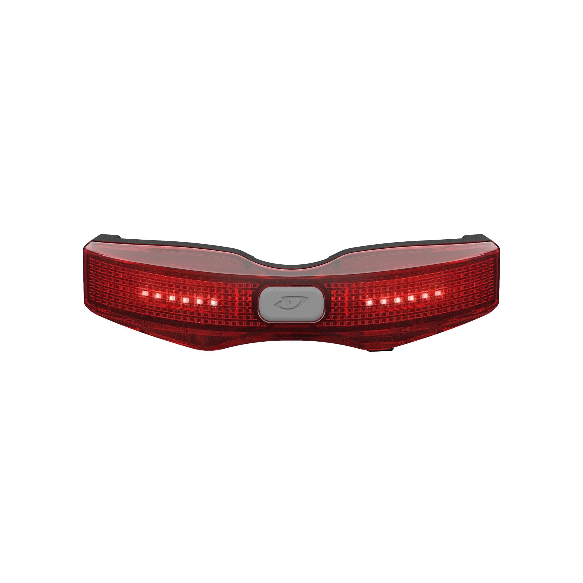 Giro ROC Loc 5 front profile showing compact rear LED and sleek shape for visibility