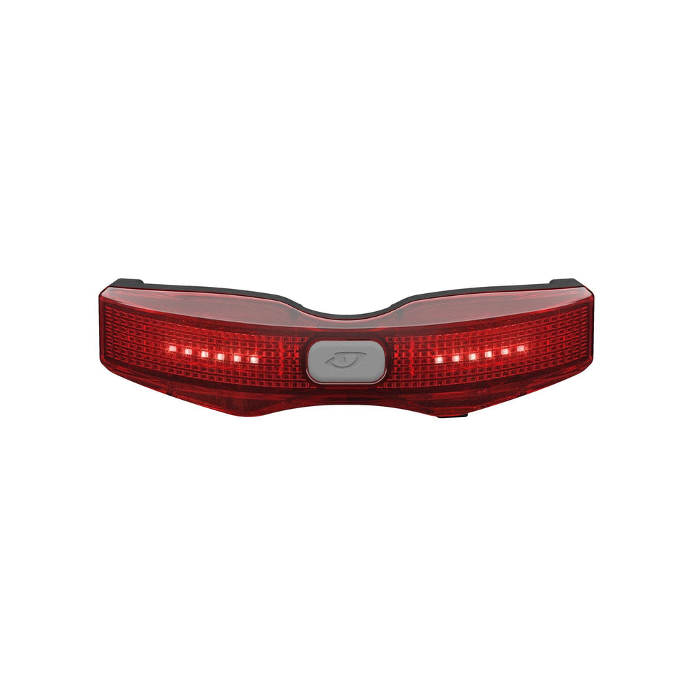 Giro ROC Loc 5 front profile showing compact rear LED and sleek shape for visibility