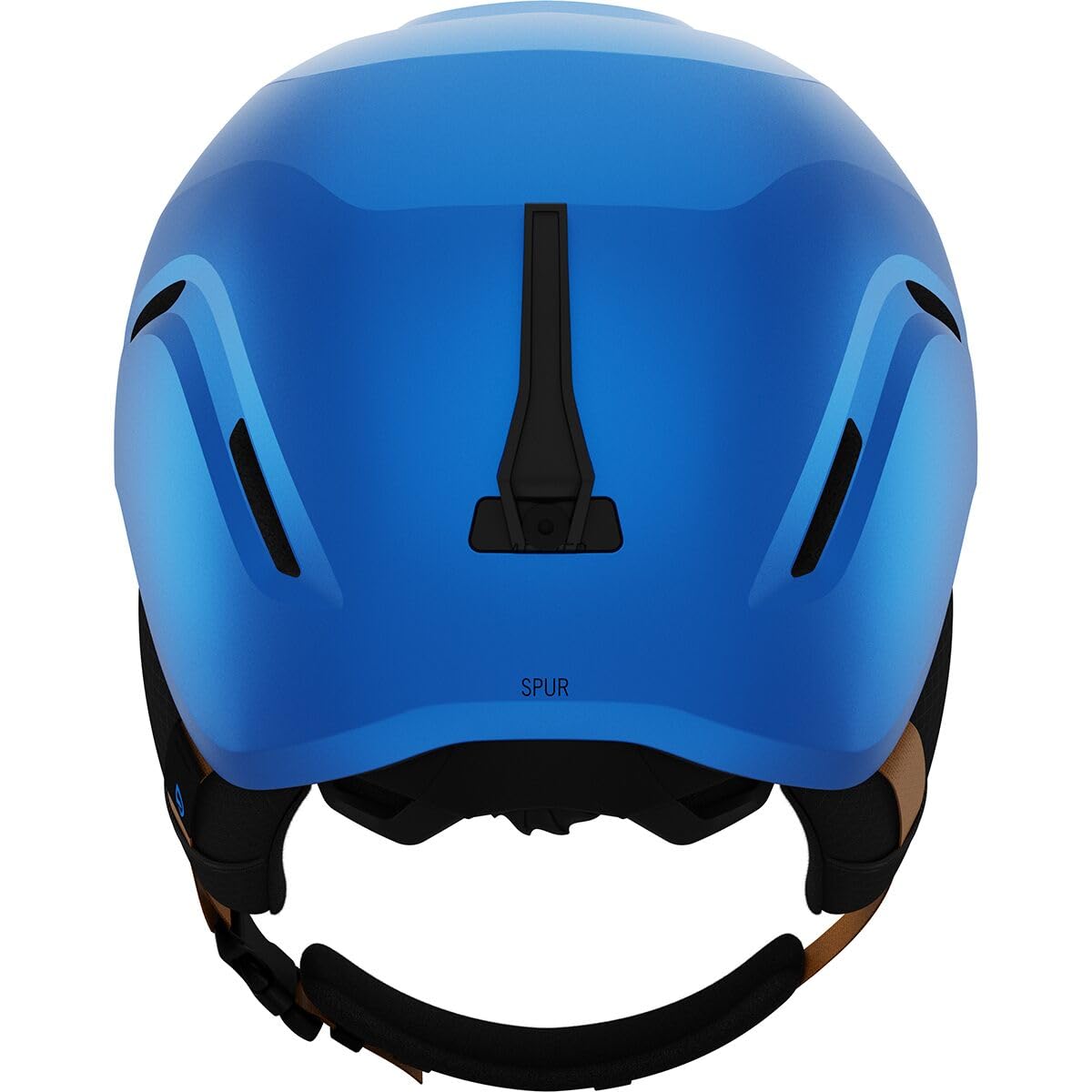 Giro Spur closeup of goggle lens and foam, comfort and anti‑fog benefit