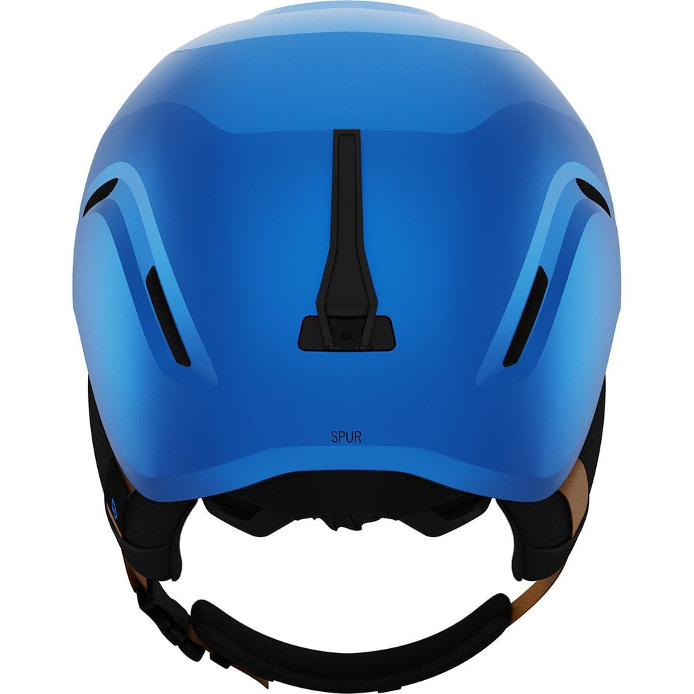 Giro Spur closeup of goggle lens and foam, comfort and anti‑fog benefit