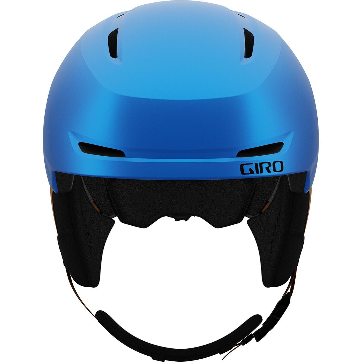 Giro Spur side profile with removable ear pad, ventilation and adjustment benefit