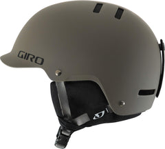 Giro Surface S front view in matte tank showing slim profile and durable shell for protection