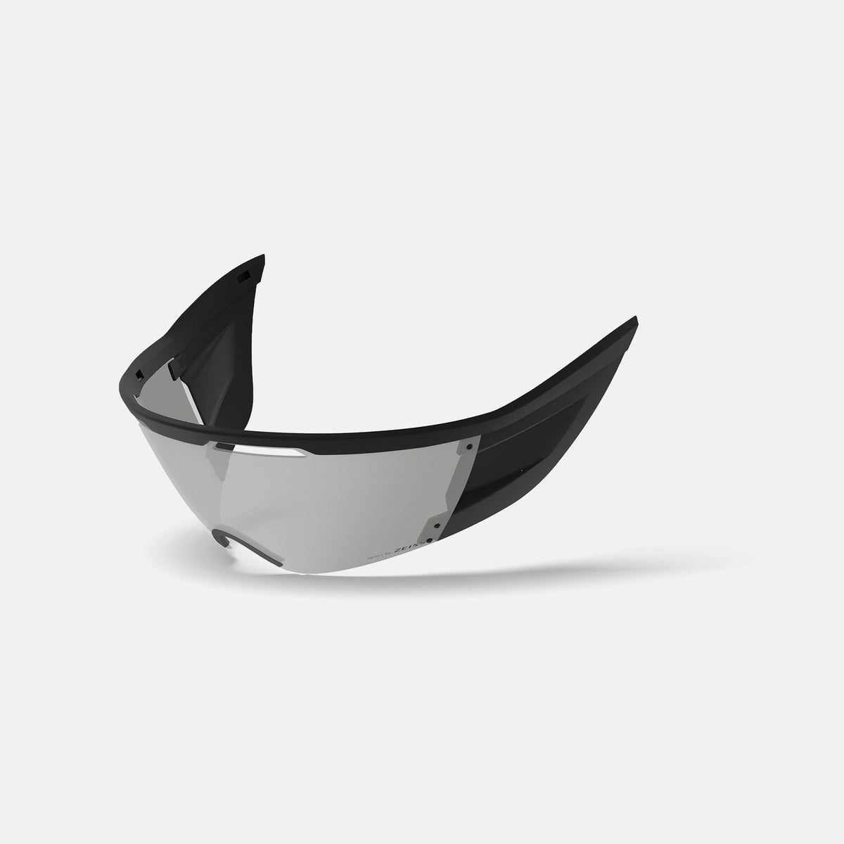 Giro replacement shield front view showing silver tint and clear optics benefit