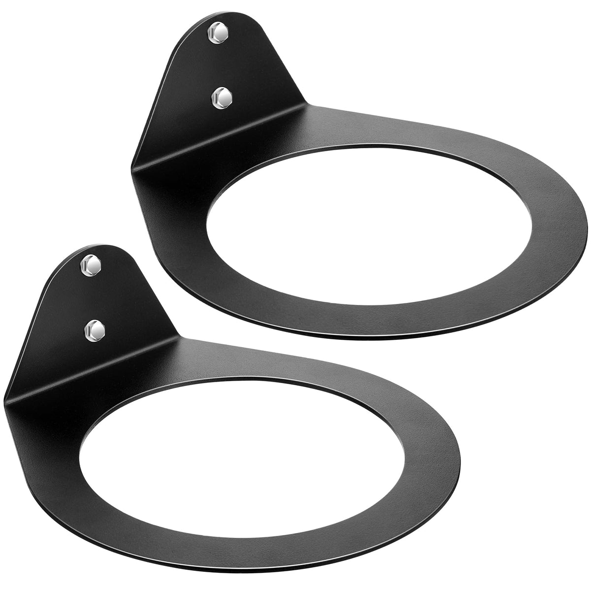 Gisafai front view of both mounted holders showing organized storage benefit