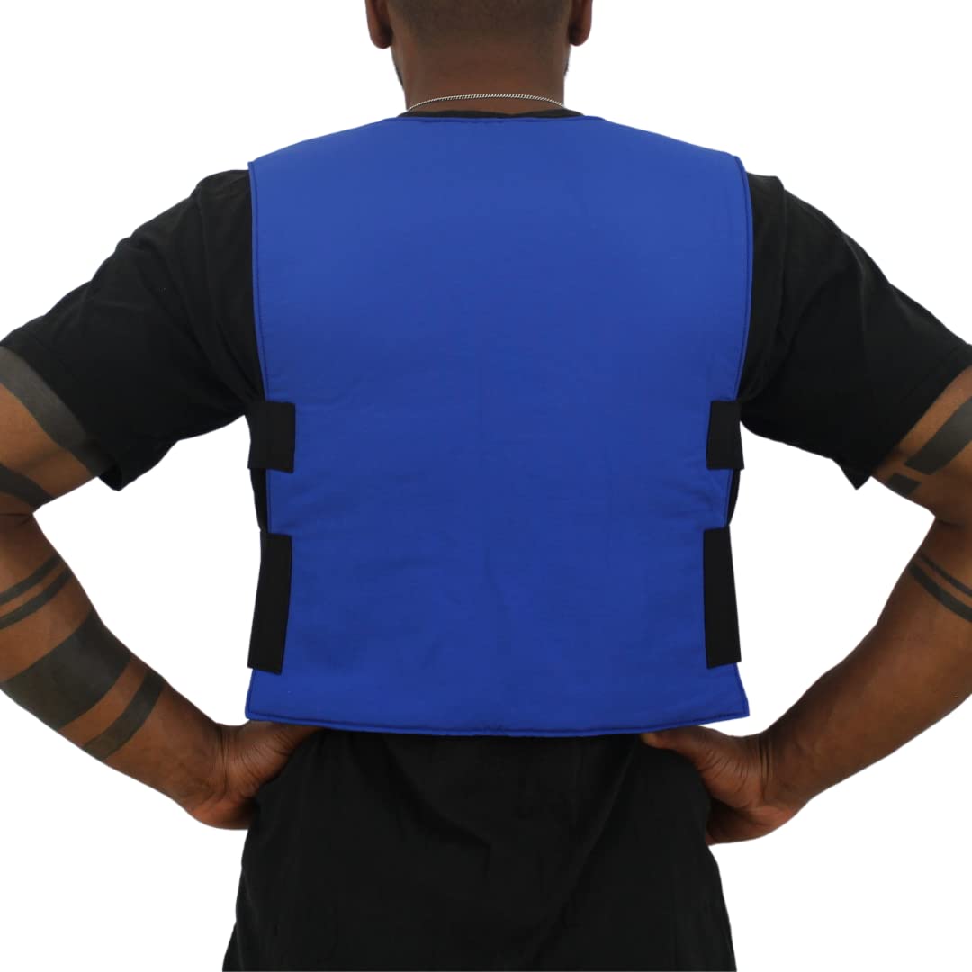 Glacier Tek cooling packs in ice water recharging quickly for rapid reuse
