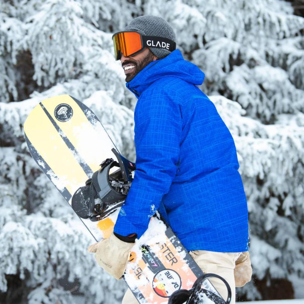 GLADE Mesa lifestyle mountain scene showing ready-for-slope performance benefit