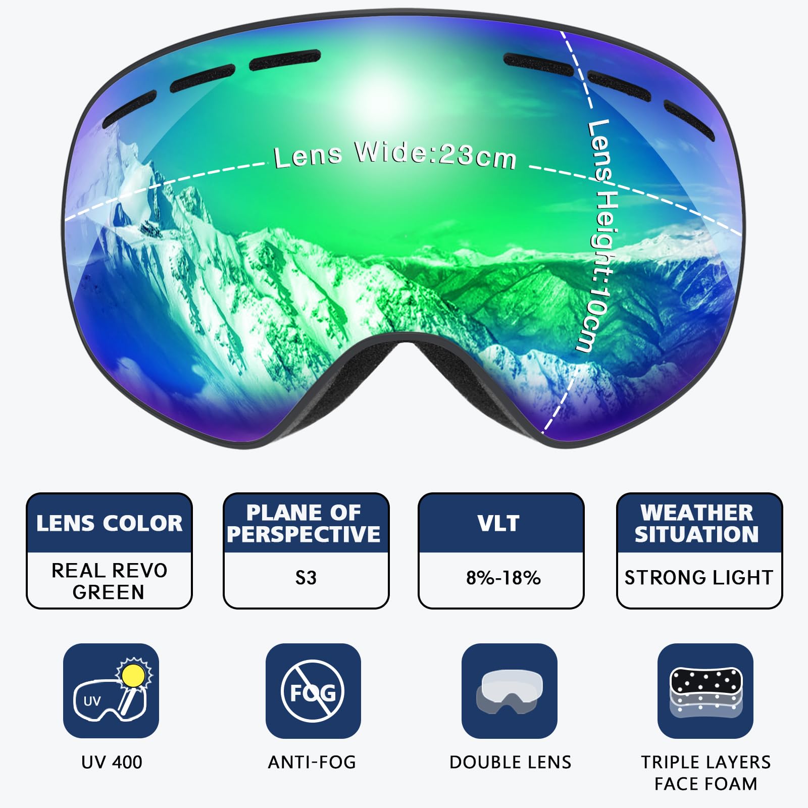 GlaRid frame foam detail showing comfortable cushioning and impact protection