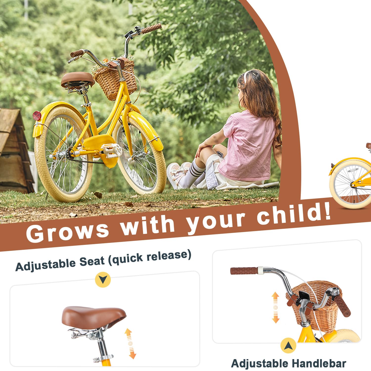 Glerc Little Molly handlebar pad and brake levers giving safer control