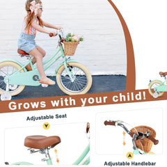 Glerc Little Molly rear view with training wheels attached, stable beginner support