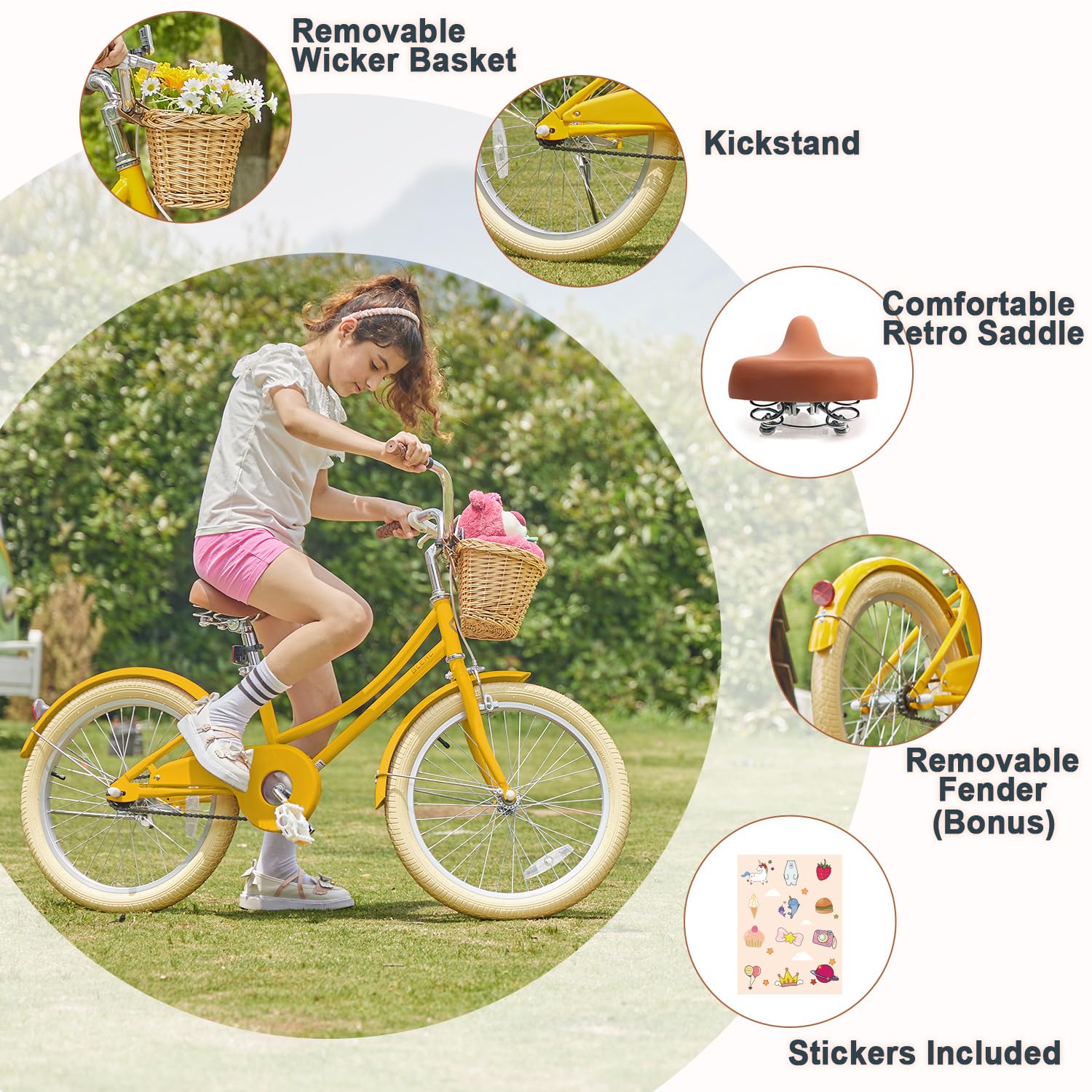 Glerc Little Molly wicker basket close-up holding toys for convenient storage
