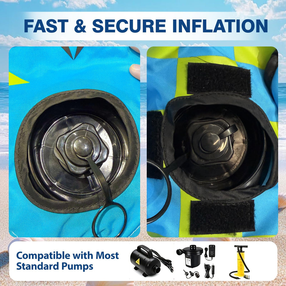 Glintade heavy-duty tow ring and reinforced stitching for secure hitching