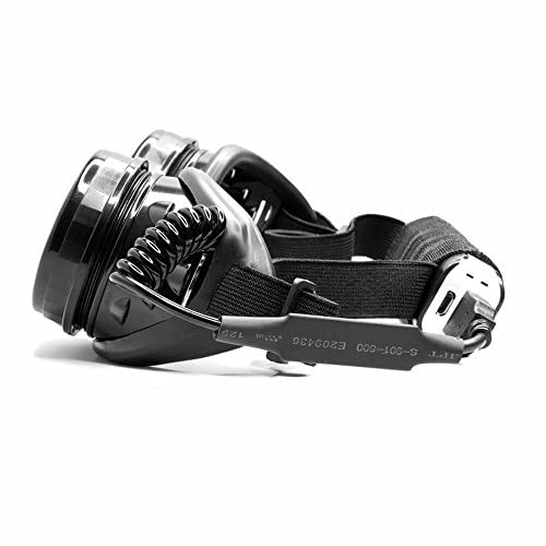 GloFX side profile demonstrating adjustable elastic band for comfortable fit