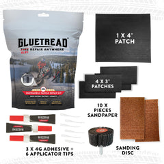 GlueTread adhesive applicator tips ready for precise glue placement