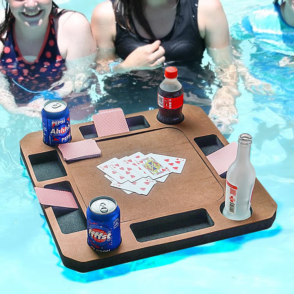 GNYOGO textured playing surface closeup provides anti-slip grip for cards and pieces