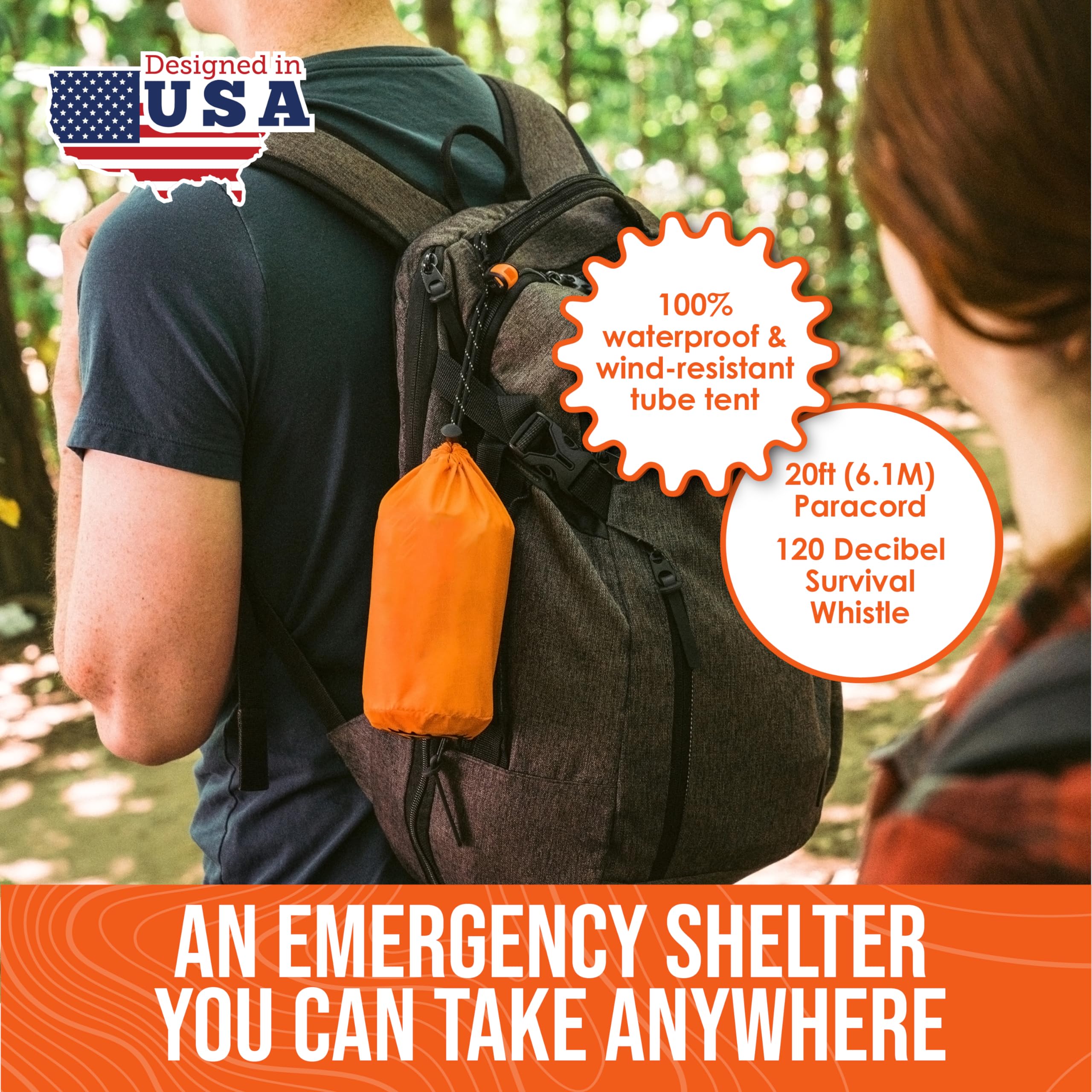 Go Time Gear packed tent inside carry bag highlighting ultralight transport benefit