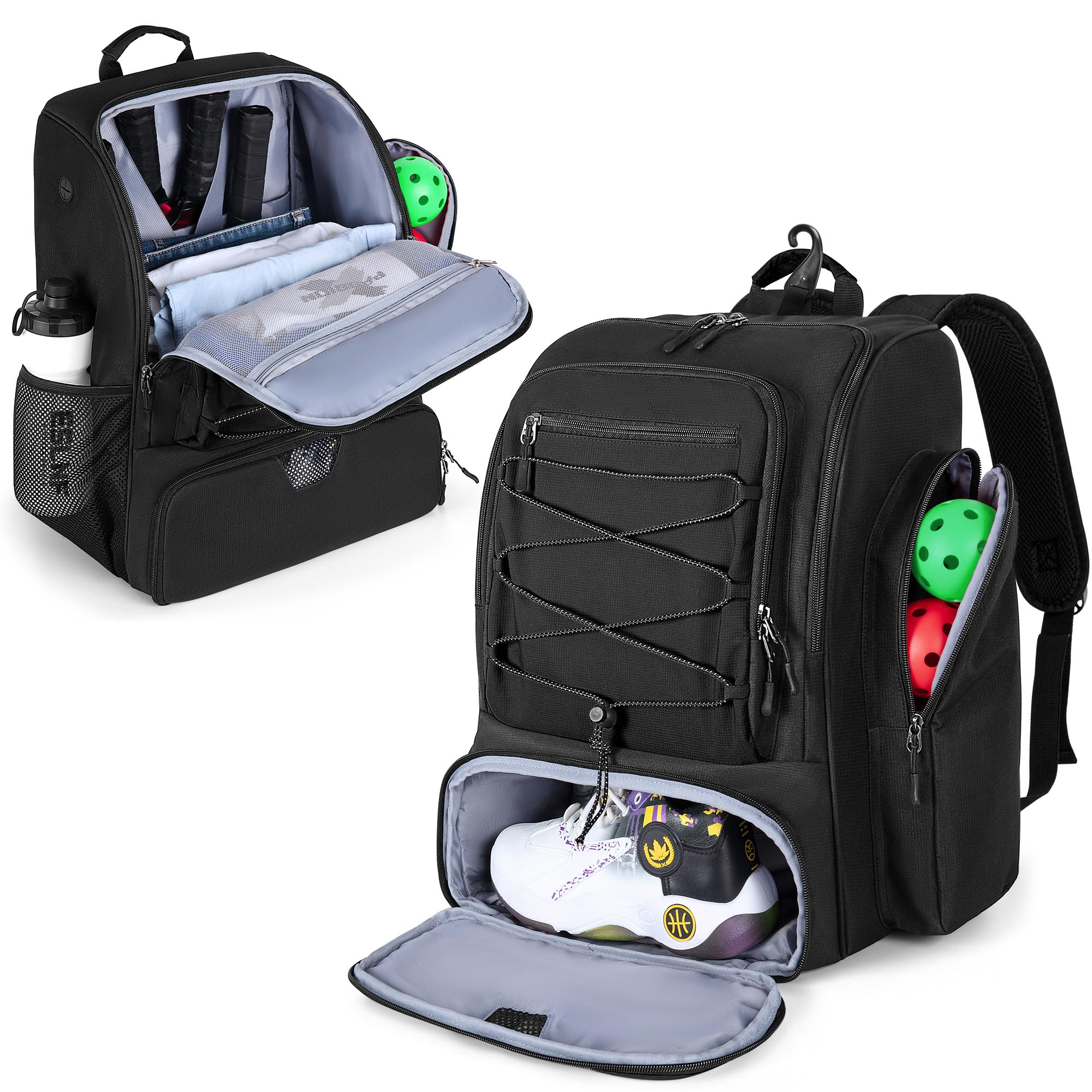 GOBUROS front view showing organized compartments and durable build for easy access