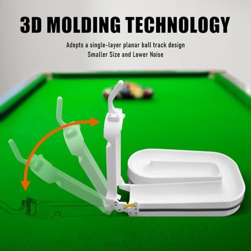 GODUNSHER rack in use on pool table showing fast setup benefit