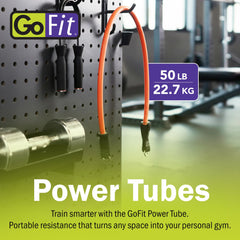 GoFit close-up rubber texture highlighting smooth tension and durable grip